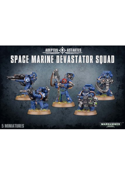 40k: Space Marines - Devastator Squad